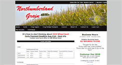 Desktop Screenshot of northumberlandgrain.com